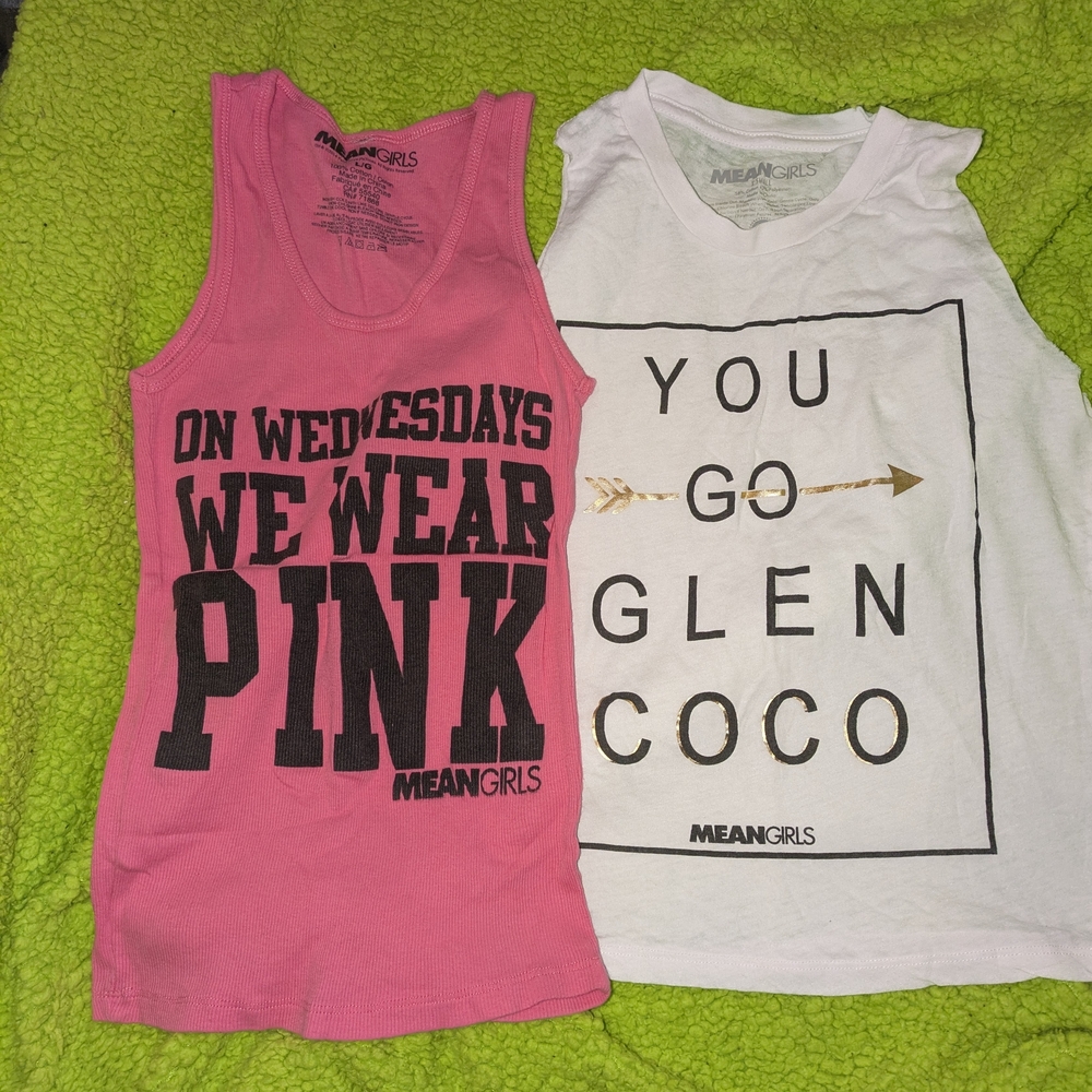Set Of Mean Girls Tank Tops